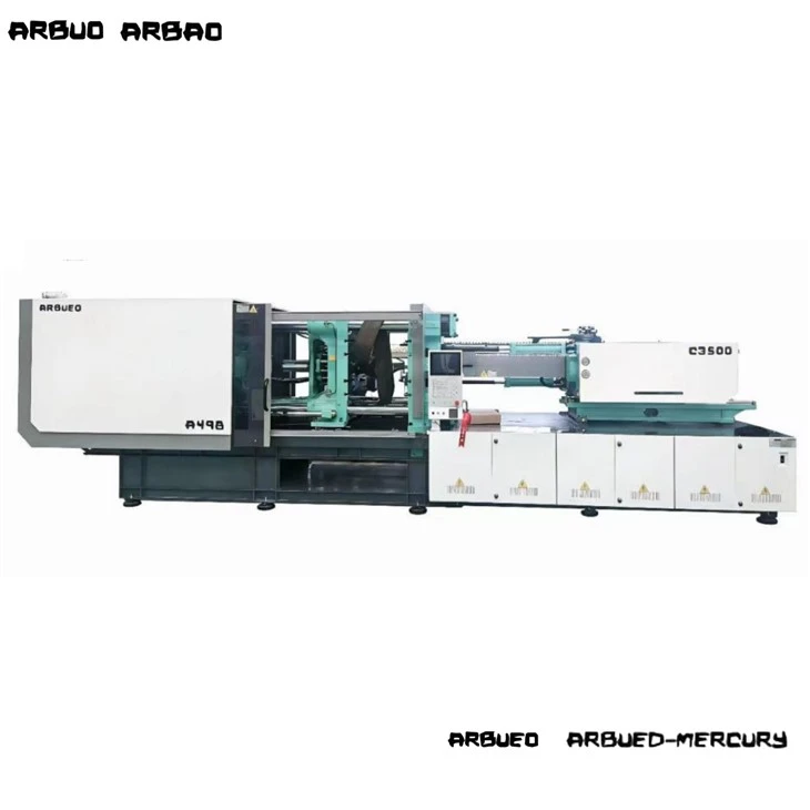 Máquina injetora hidráulica horizontal de 498 toneladas